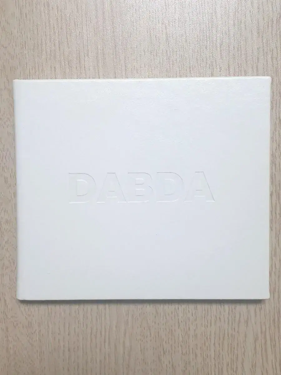 한국사람 화이트 dabda 다브다 cd